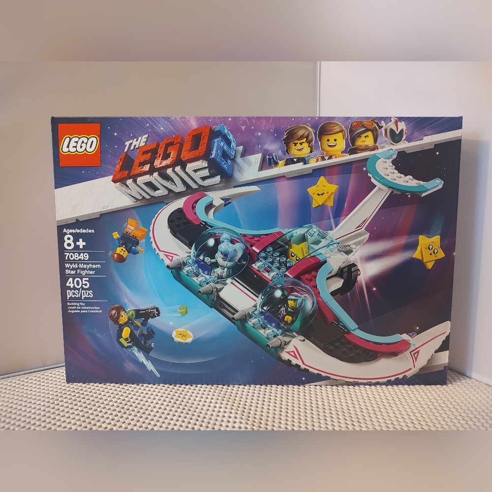 Lego Movie 2 Lego 70849 Wyrd-Mayhem Star Fighter NWT Building Toy